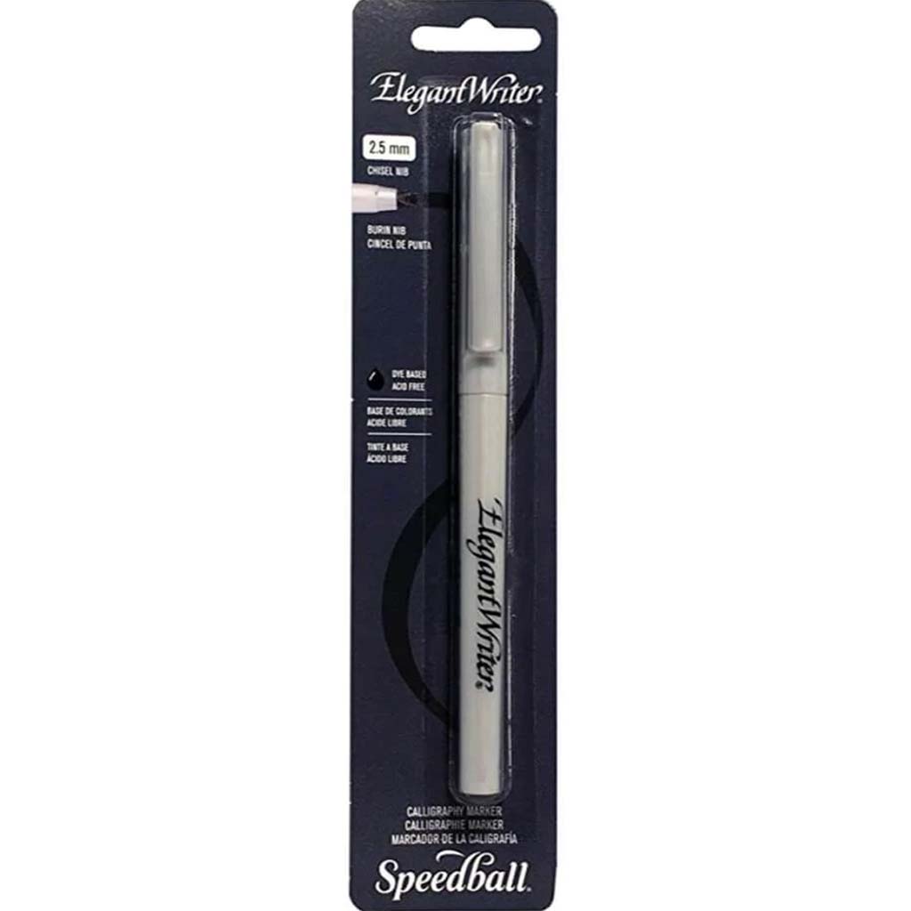 Elegant Writer Medium Black