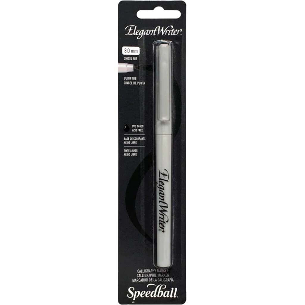 Elegant Writer Medium Black