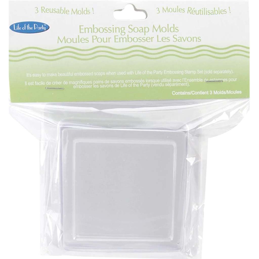 SOAP EMBOSSING MOLD 3 PACK