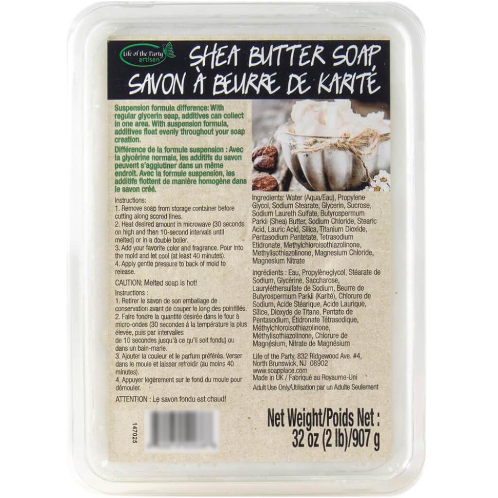 SHEA BUTTER SOAP SUSPENSION FORRMULA