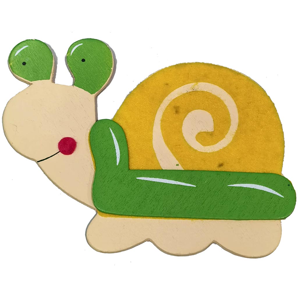 Wood Felt Snail Shapes