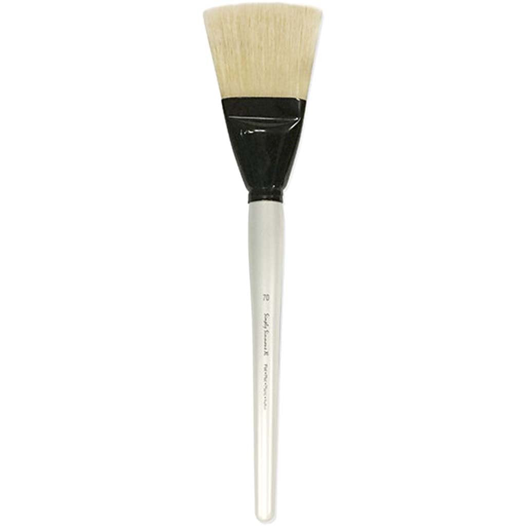 Simply Simmons Natural Bristle Flat Brushes