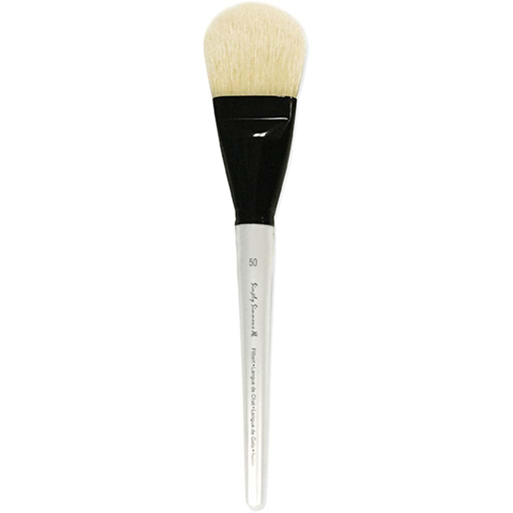 Simply Simmons Natural Bristle Filbert Brushes