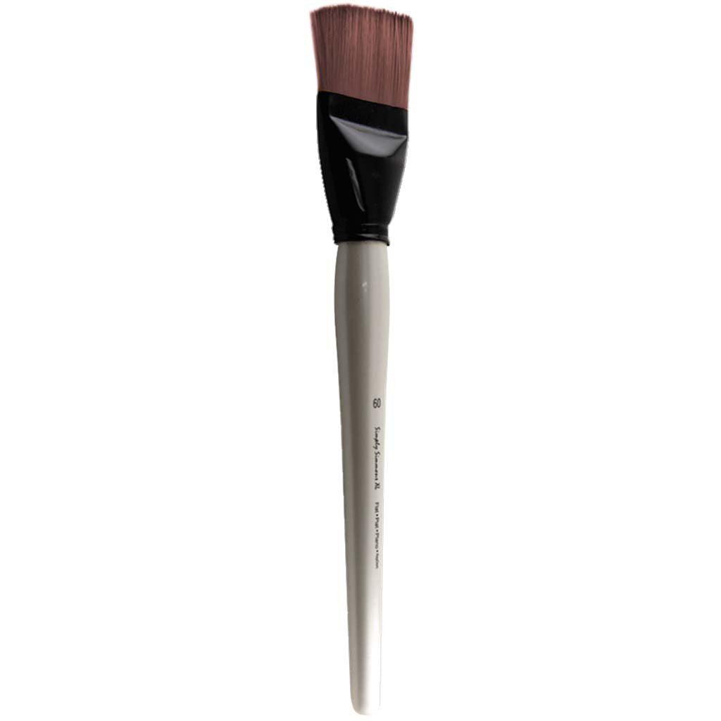 Simply Simmons XL Brush Soft Synthetic Flat