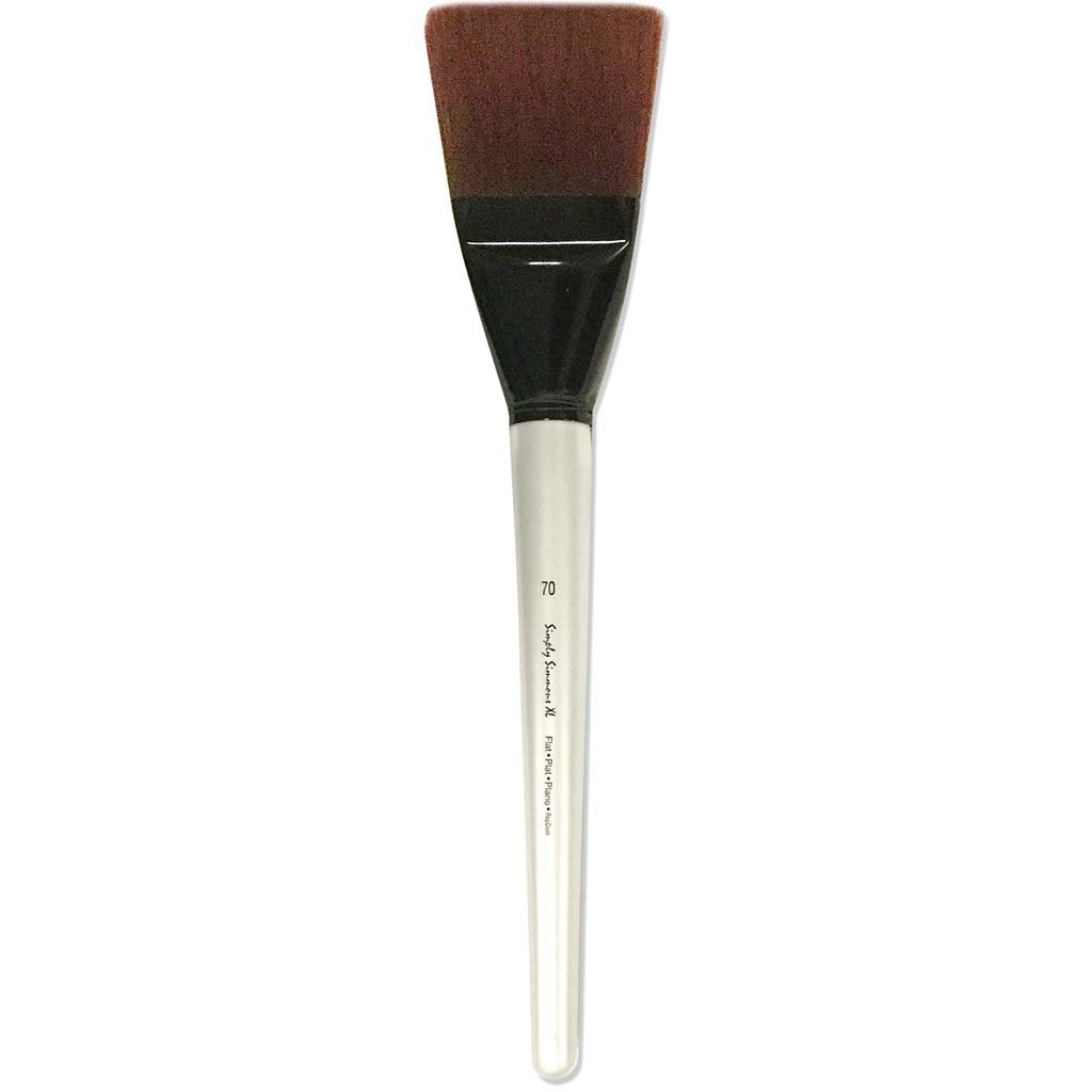 Simply Simmons  Stiff Synthetic Flat Brushes