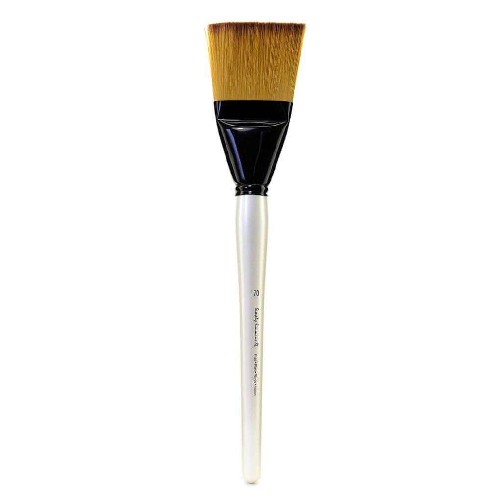 Simply Simmons Soft Synthetic Flat Brushes