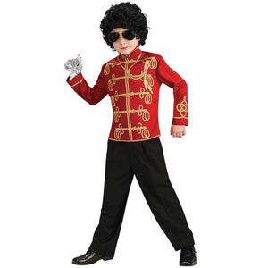Michael Jackson Red Military Jacket Costume