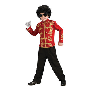 Michael Jackson Red Military Jacket Costume