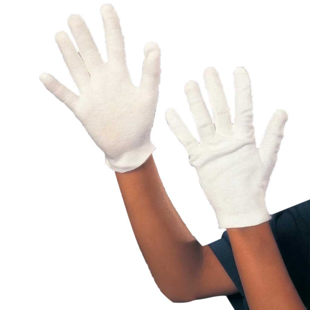 Cotton Gloves White Child