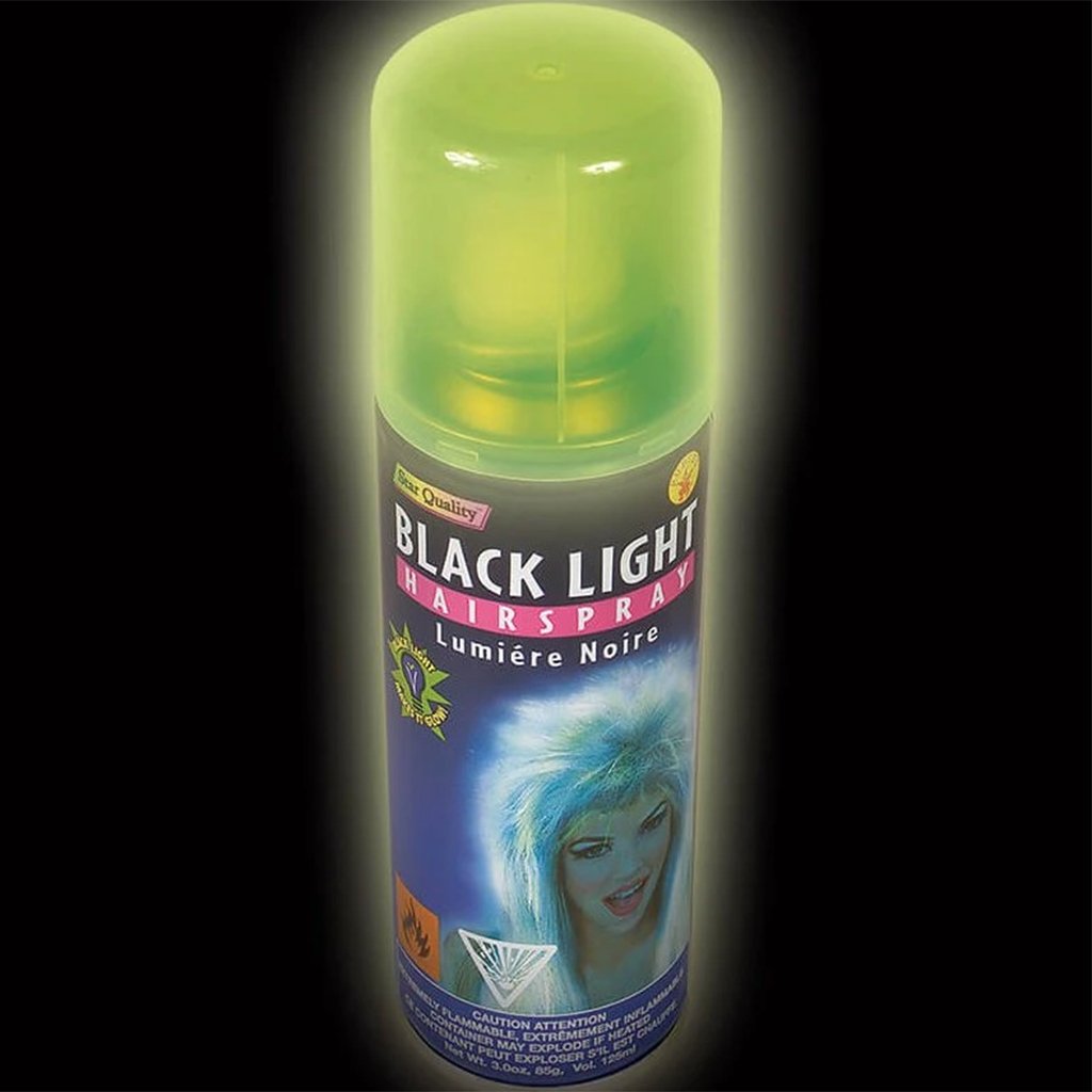 Hair Spray Black Light