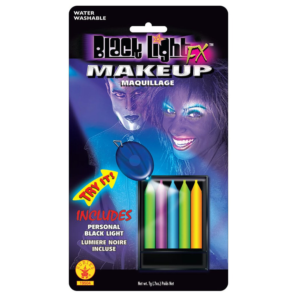 Black Light Crayons Makeup