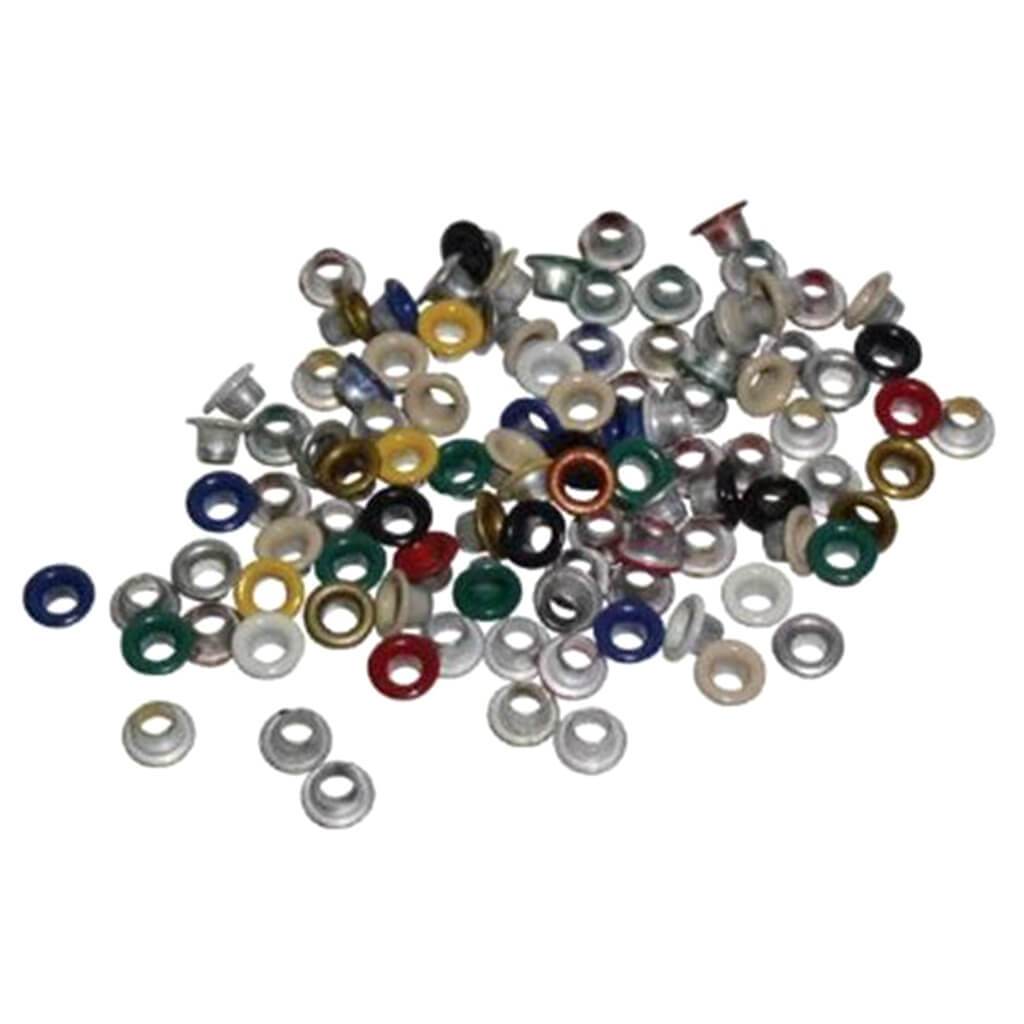 Eyelets Classic Round Assorted 100pcs