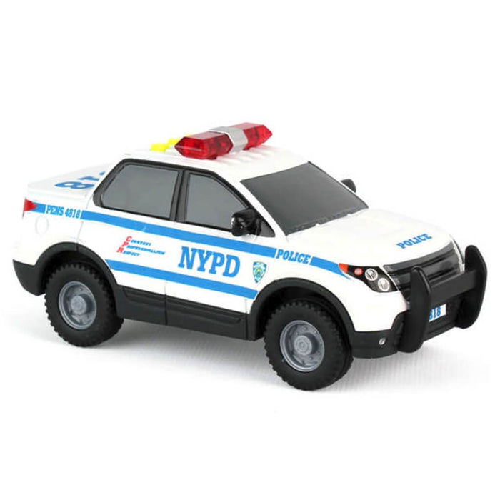 Nypd Mighty Police Car W/Light & Sound 