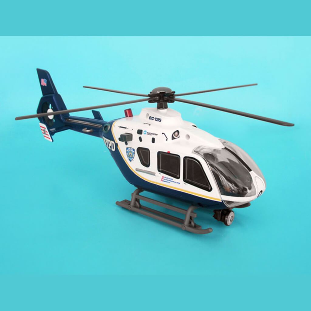 Nypd Helicopter W/Lights &amp; Sounds 1/32 