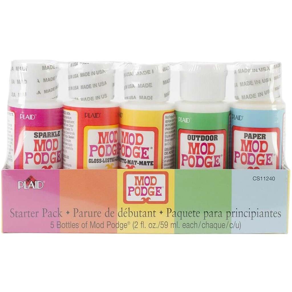 Mod Podge Starter Pack 5pcs 2oz