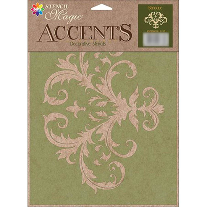 Stencil Magic Accents 8.5in x 11.25in Baroque