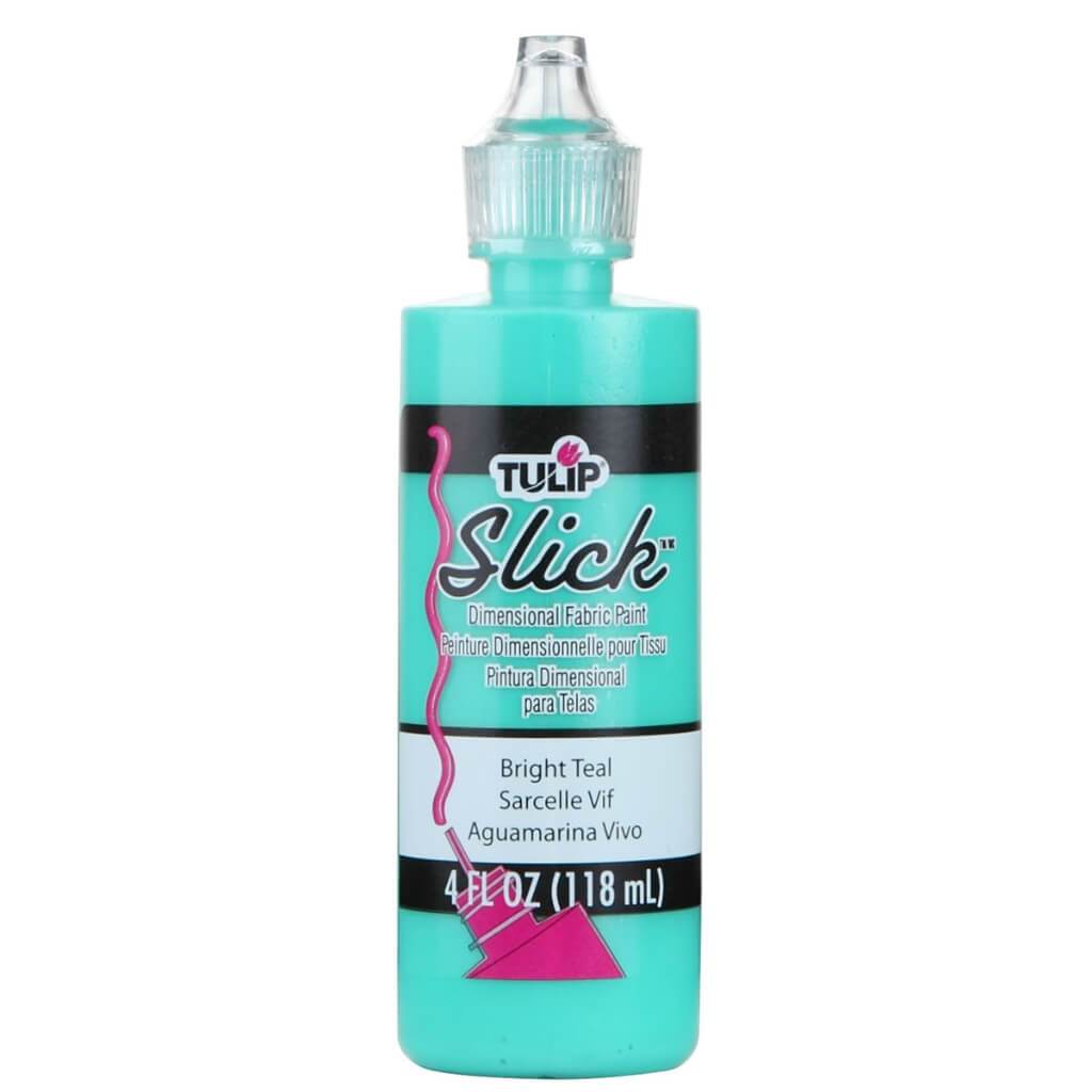 Dimensional Fabric Paint Slick 4oz Lectric Lime