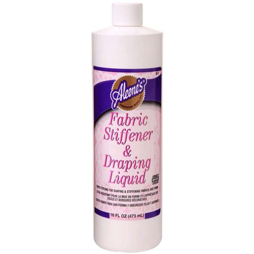 FABRIC STIFFENER &amp; DRAPING LIQUID 16OZ