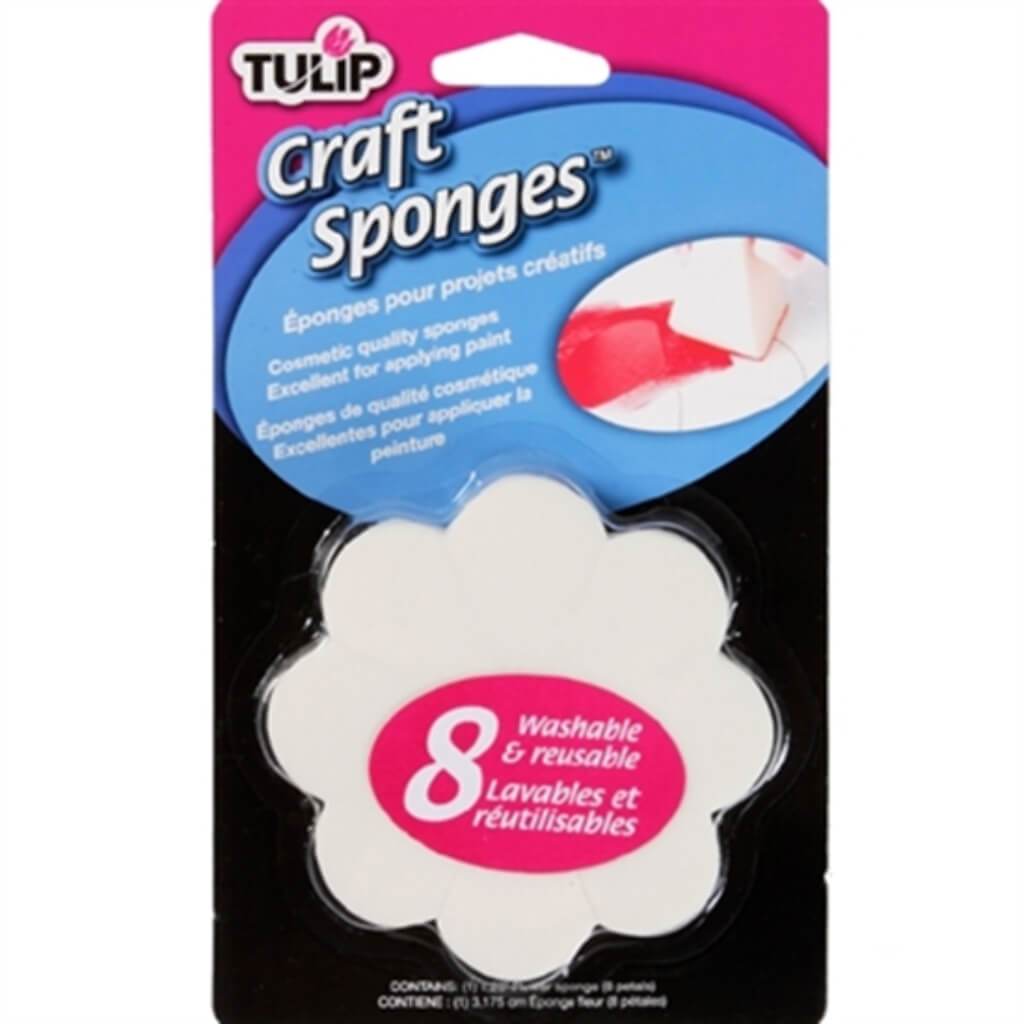 Tulip Craft Sponges 8pcs
