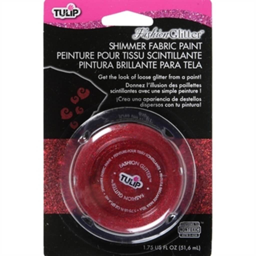 SHIMMER FABRIC GLITTER PAINT 1.75OZ