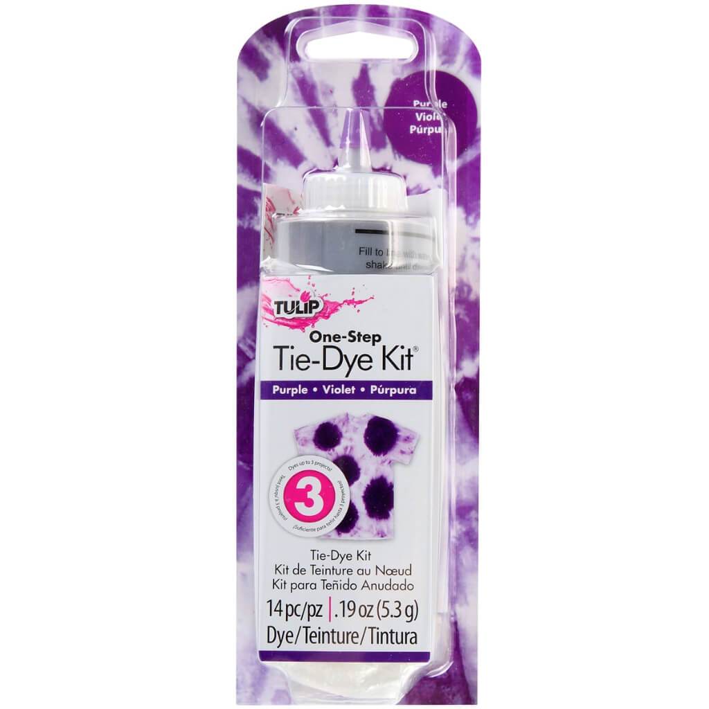 One Step Tie Dye Kit Cold Purple