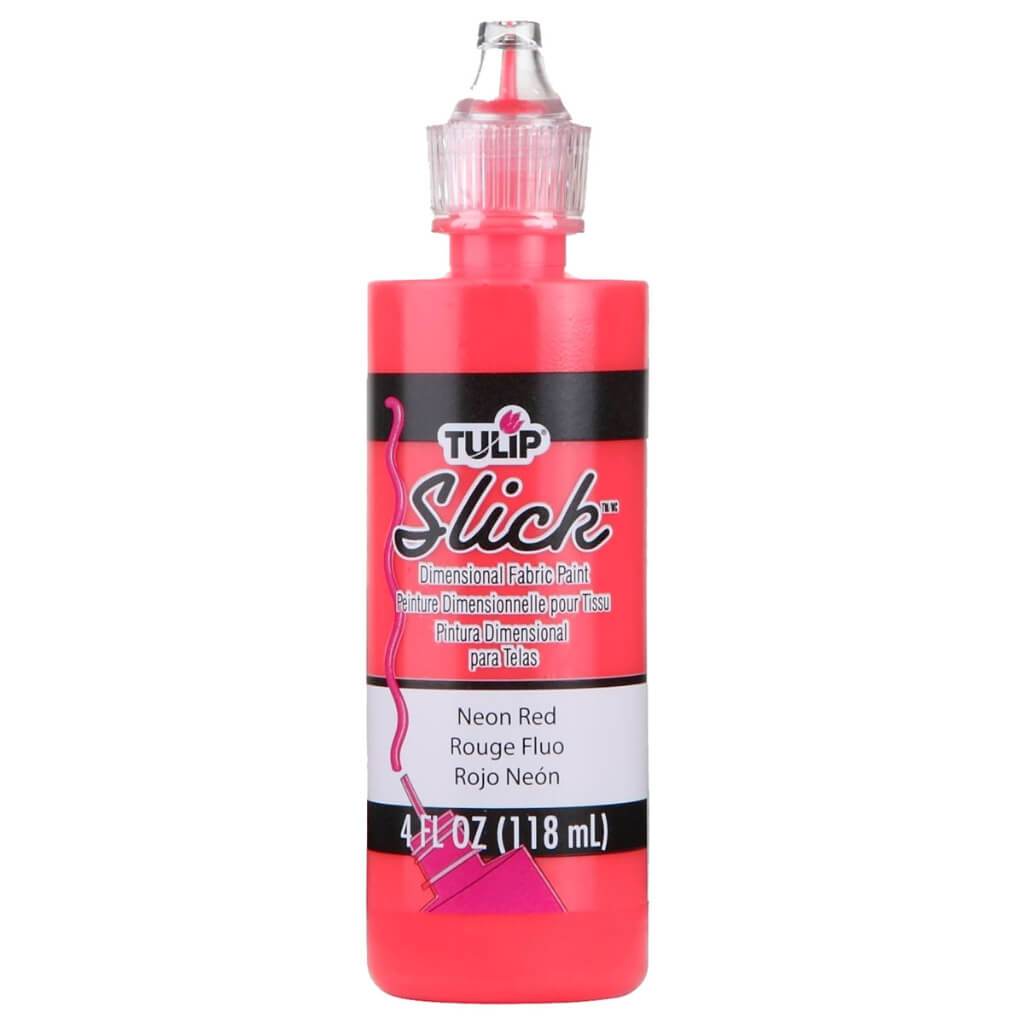 Dimensional Fabric Paint Slick 4oz Neon Plum