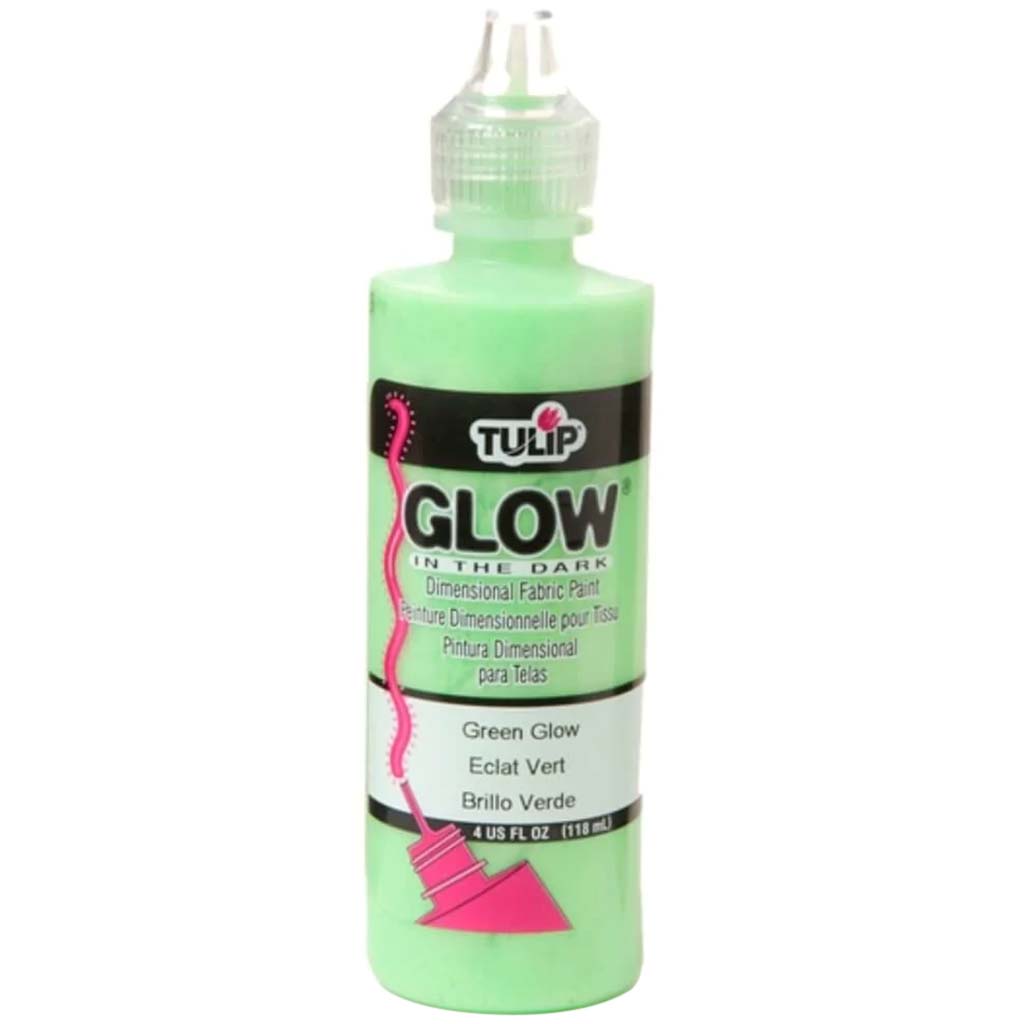 Dimensional Fabric Paint Glow 4oz