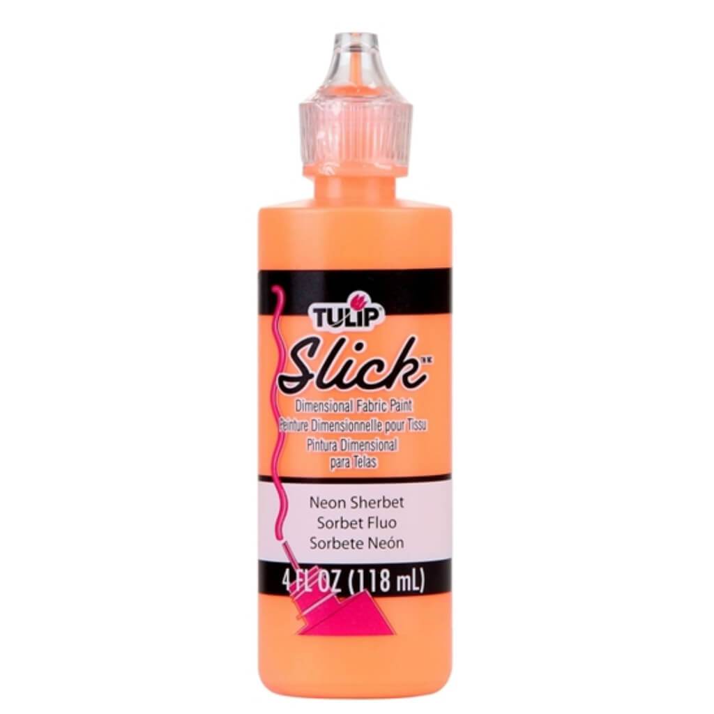 Dimensional Fabric Paint Slick 4oz Neon Plum