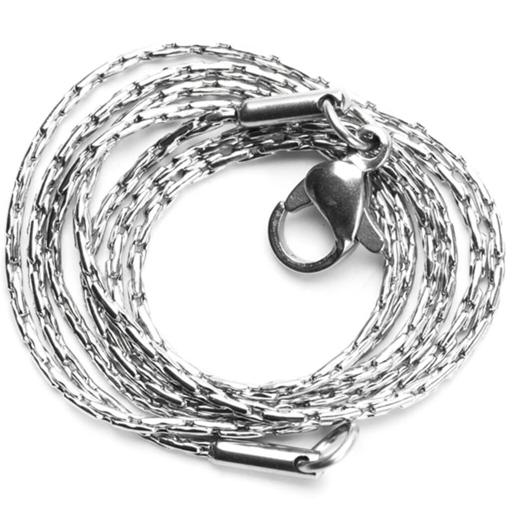 Stainless Steel Elegance Slide A Bead Chain 18in