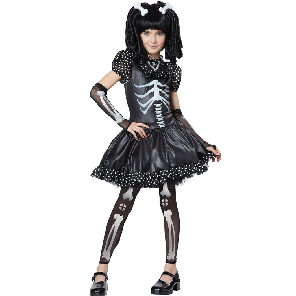 Skeleton Girl Child Costume