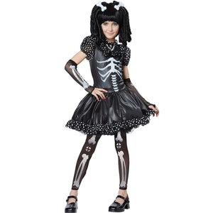 Skeleton Girl Child Costume