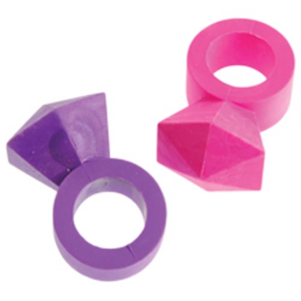 Bling Ring Erasers 8pc 