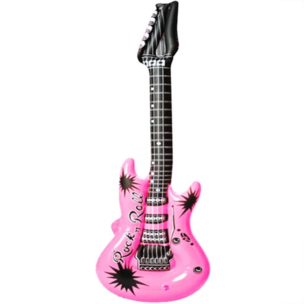 Pink Rock Guitars Inflatable 40in