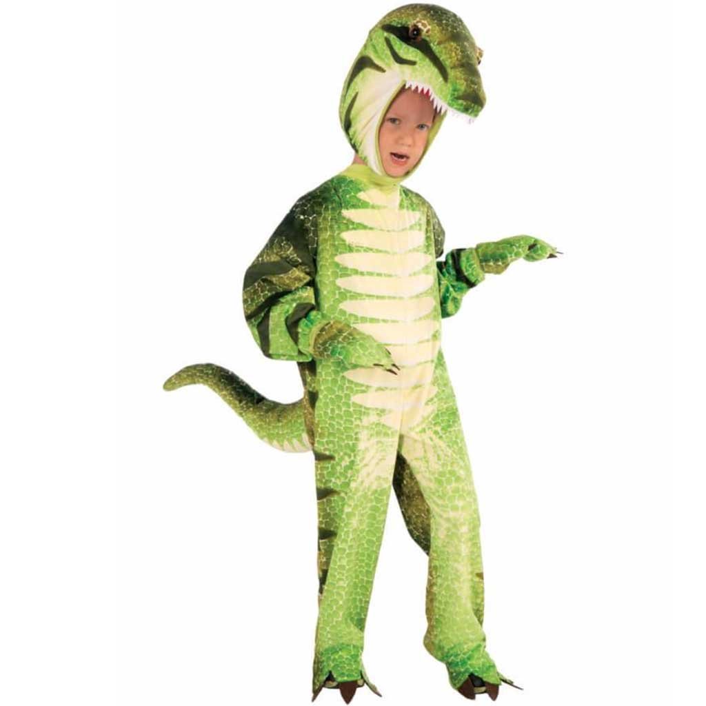 Plush T-rex Jumpsuit Costume 4-6 Small