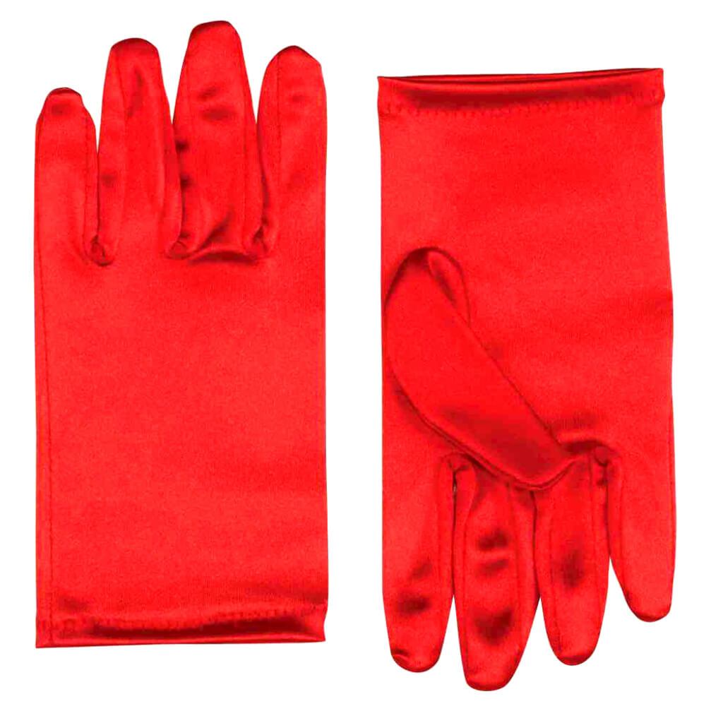 Theatrical Satin Gloves