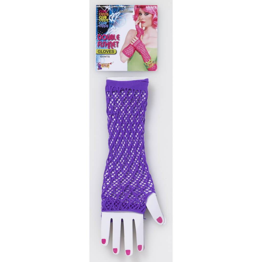 Double Fishnet Gloves