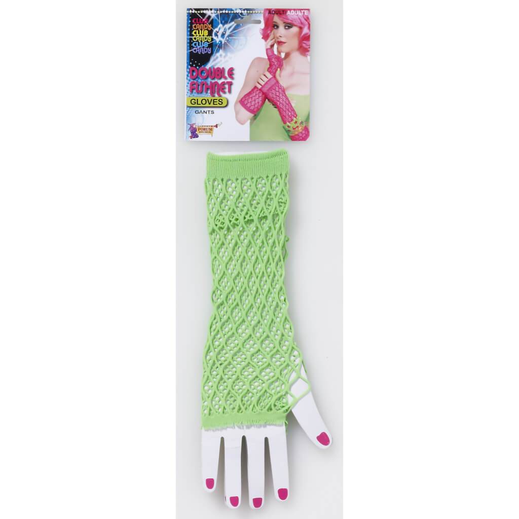 Double Fishnet Gloves