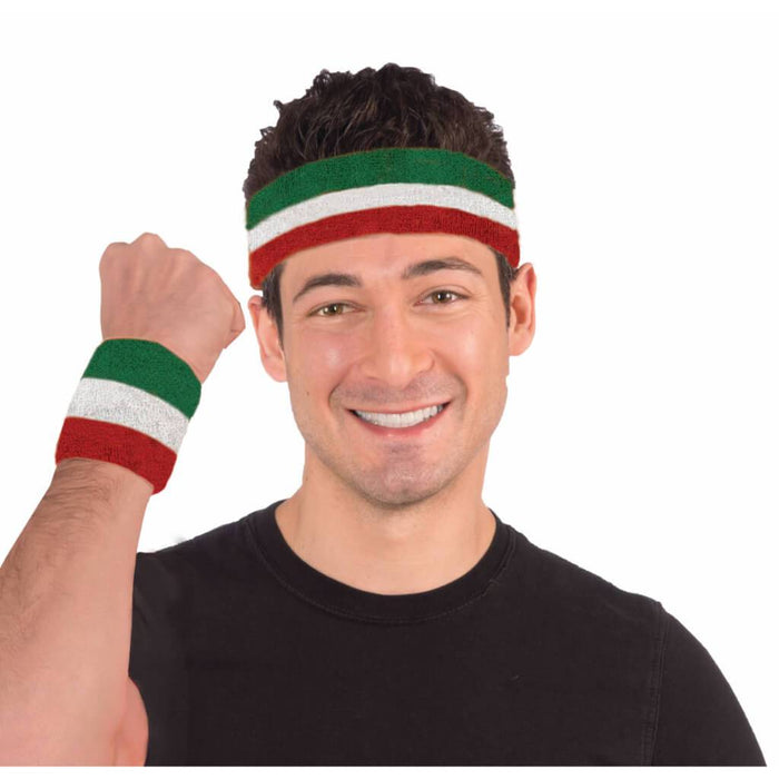 Head & Wristbands Set