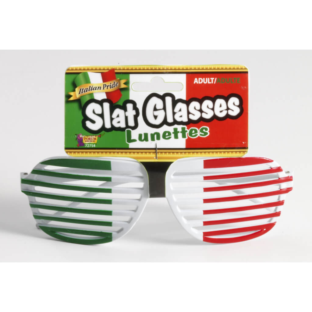 Italian Slat Glasses 