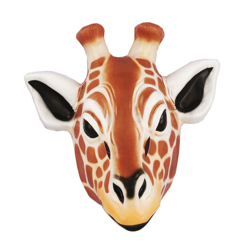 Giraffe Plastic Mask