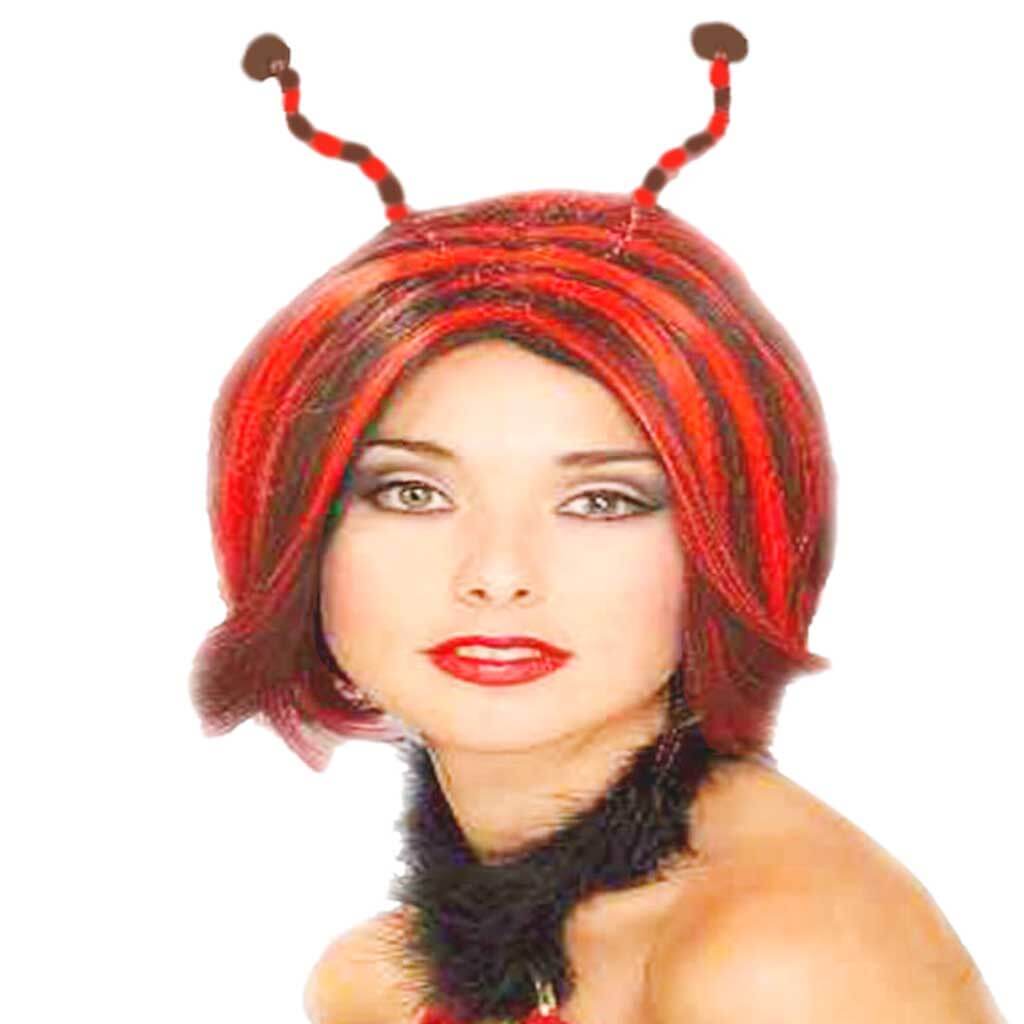 Lady Bug Adult Wig