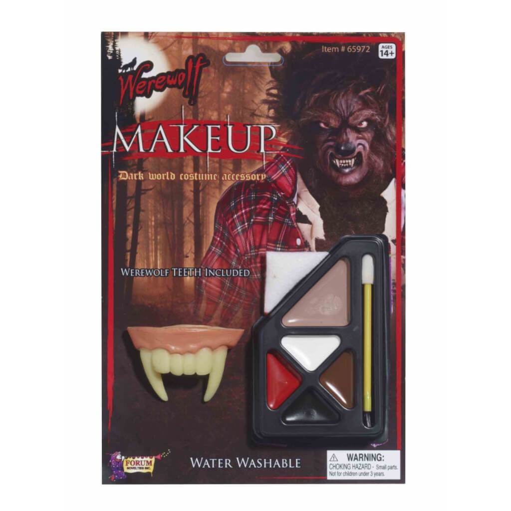 Werewolf Make up with Teeth 