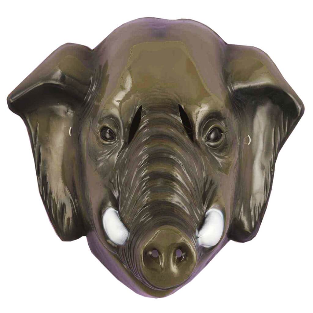 Elephant Plastic Mask