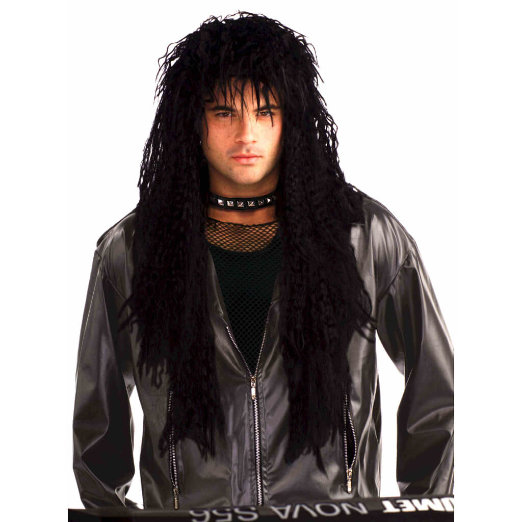 Hard Rocker Wig Black