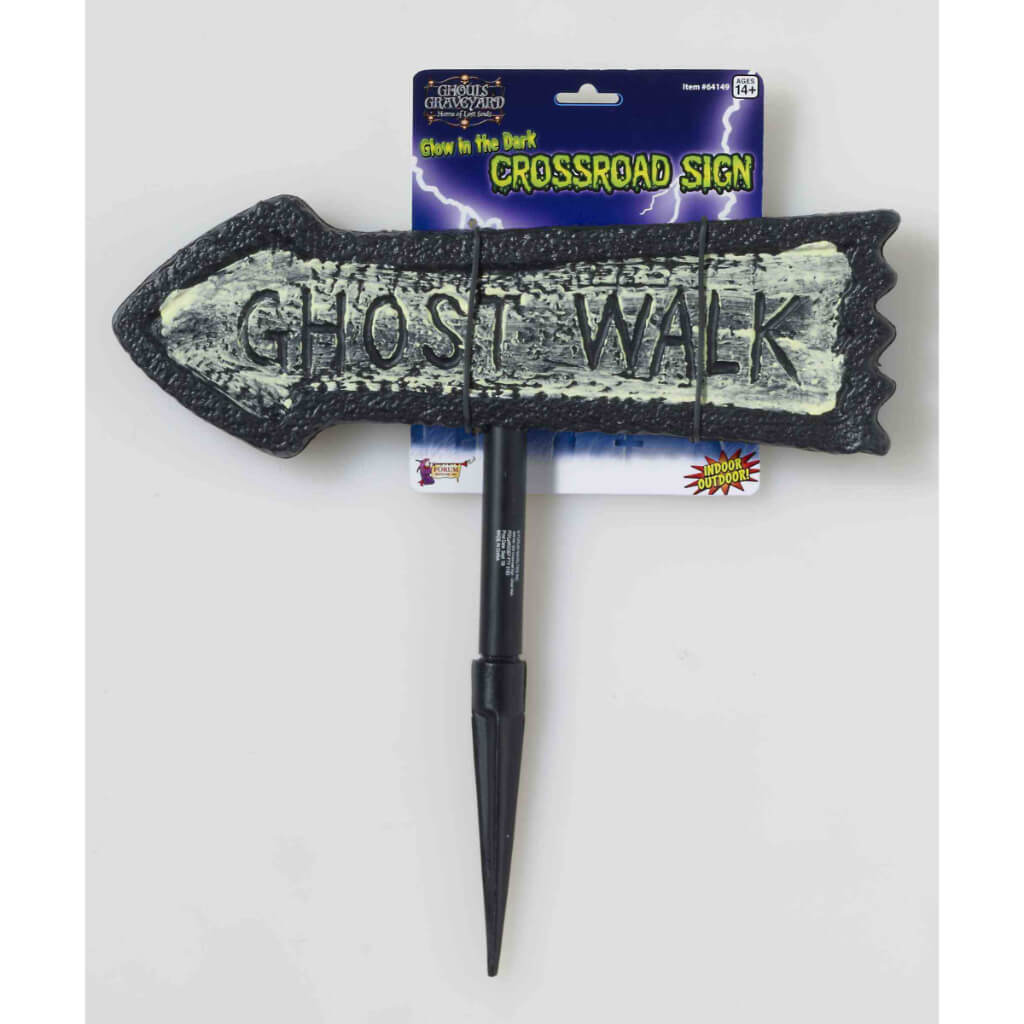 CROSSROADS SIGN GHOST WALK GID 