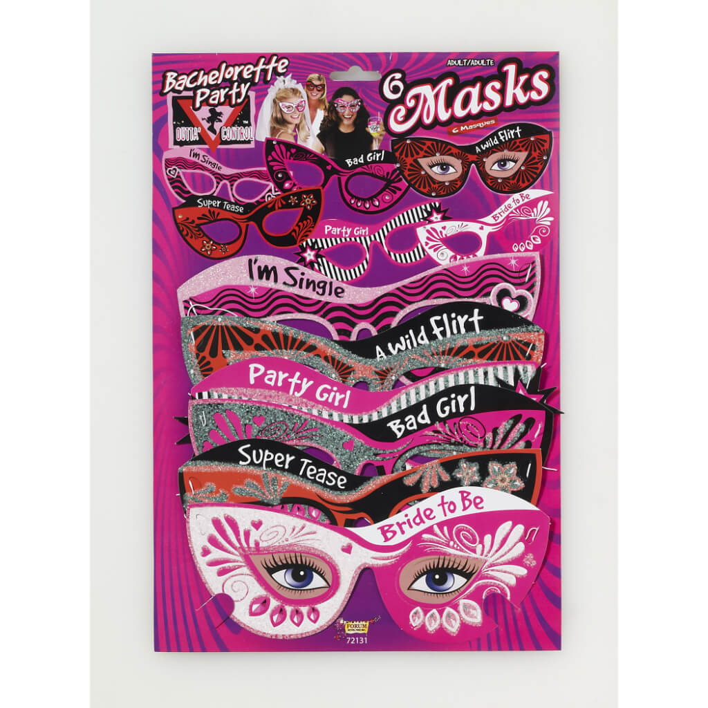 BACHELORETTE MASK SET 