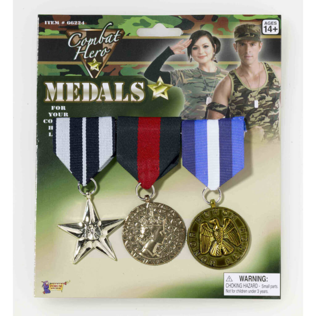 Combat Hero Medal Set 
