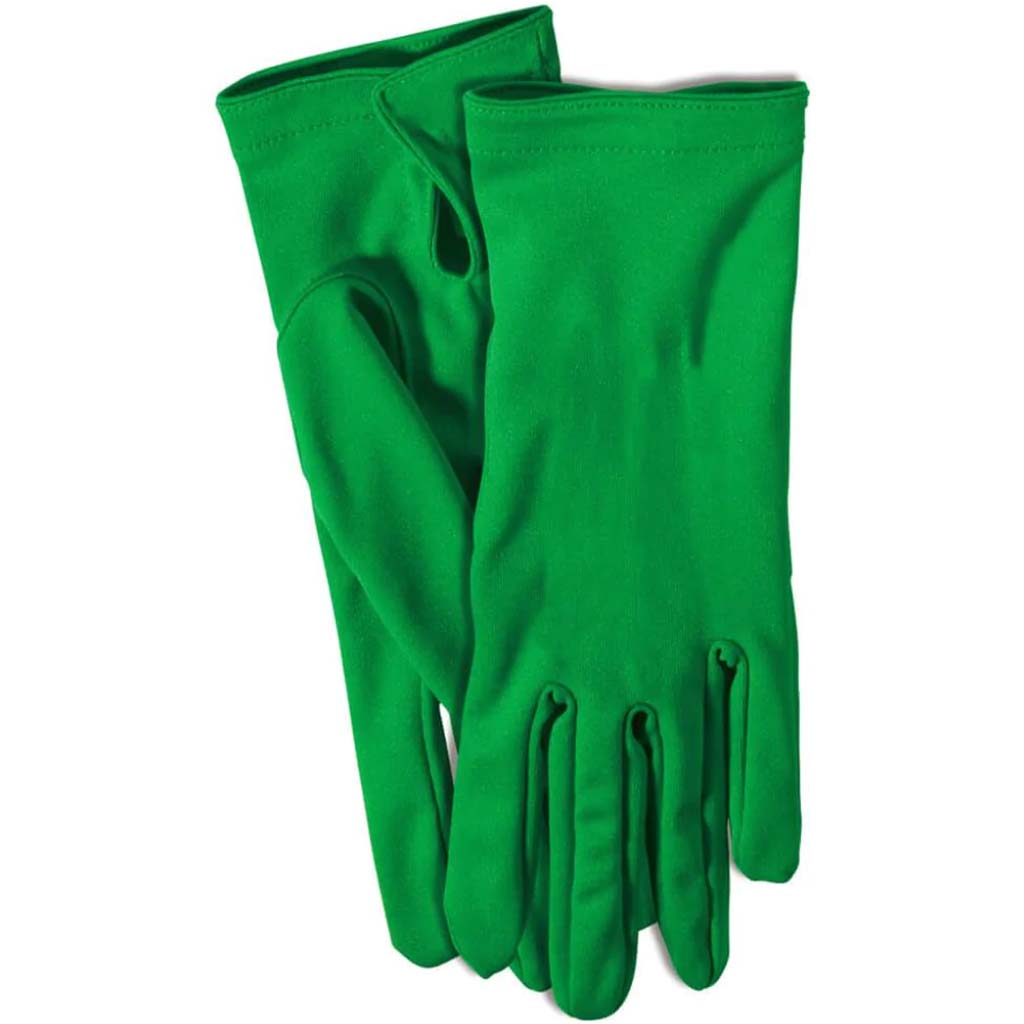 Short Colored Gloves