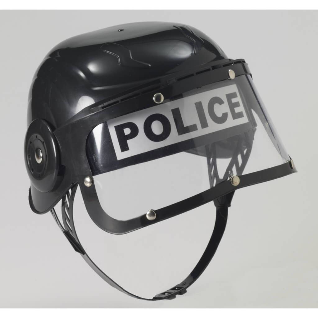 Police Helmet Black