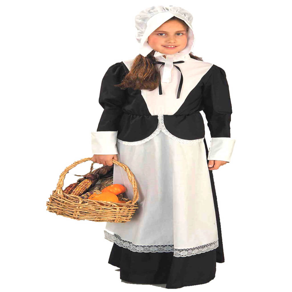 Pilgrim Girl Costume